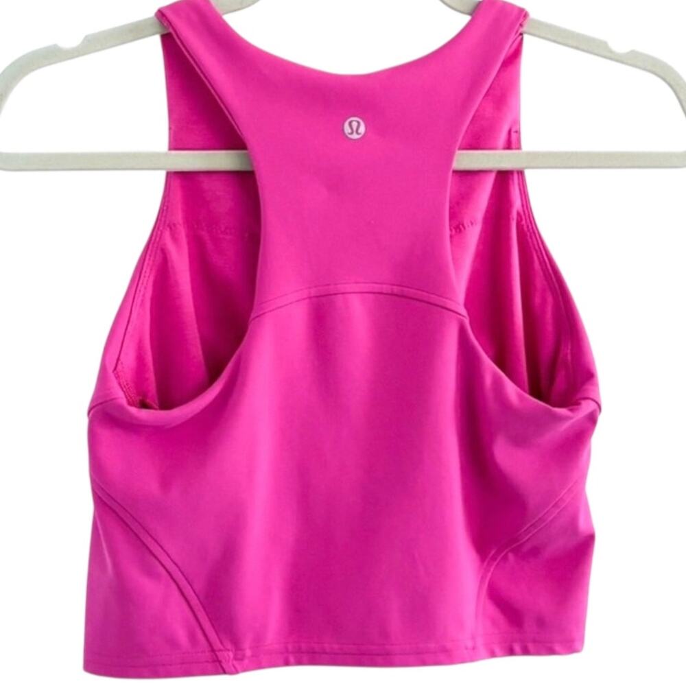 EUC Lululemon Invigorate Training Tank Top Sonic Pink Size 6
